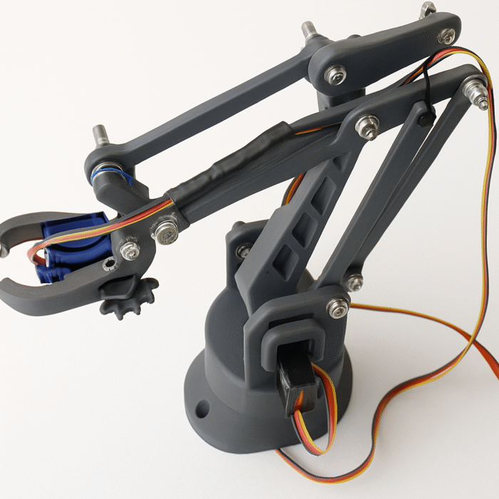 مجموعة ذراع روبوتية مطبوعة بتقنية ثلاثية الأبعاد